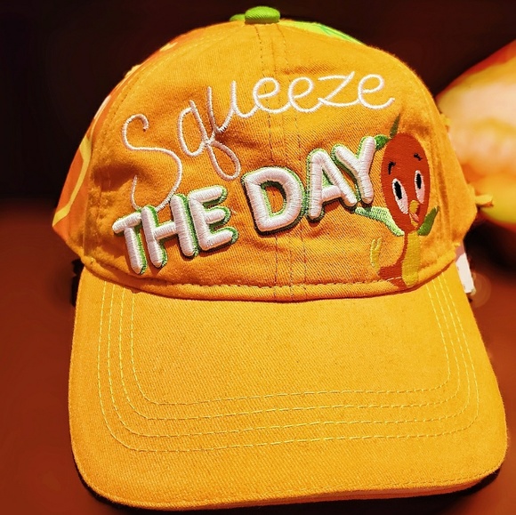 Disney Accessories - DISNEY PARKS ORANGE BIRD SQUEEZE THE DAY HAT